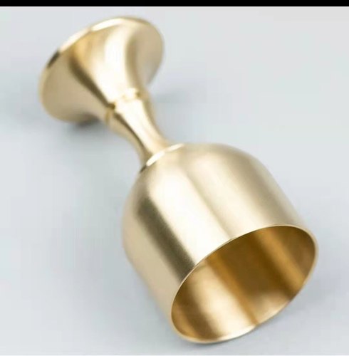 大中酒杯铜纯铜高脚杯纯黄铜酒杯