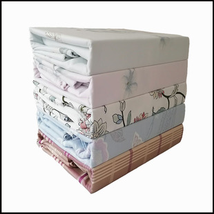 外贸全棉精梳长绒棉纯棉贡缎被套双人床单枕套1.5米1.8三四件套