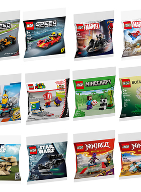 乐高拼砌包幻影忍者30675我的世界史蒂夫30701拼装积木30709玩具