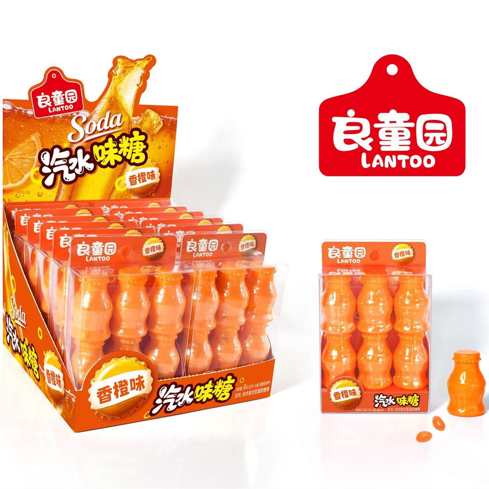 汽水糖儿童创意糖果3种口味选择小朋友糖果分享超市供货