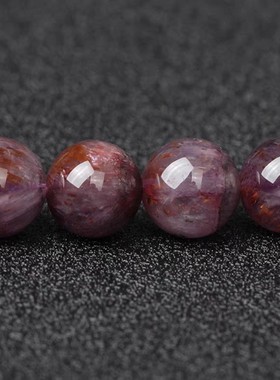 极光23散珠子圆珠水晶玉石手链单珠配珠diy手工串珠饰品配件材料