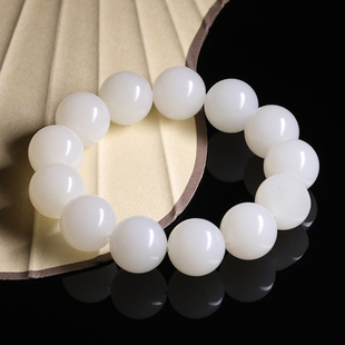 壮壮籽玉59g新疆和田玉籽料大圆珠手串1.26公斤大料