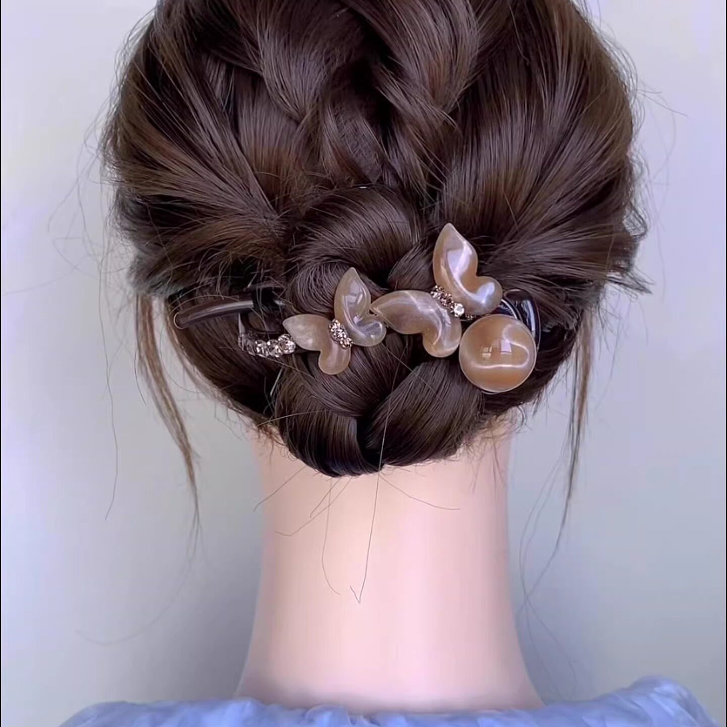 扭扭夹发量多发夹抓夹女高级感