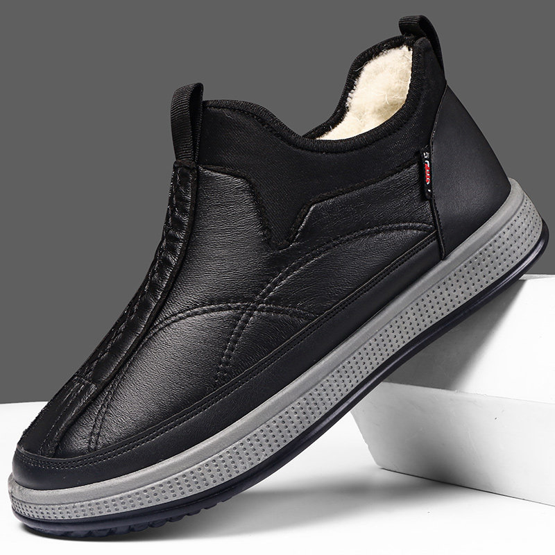 冬季棉鞋男款2024新款加厚保暖