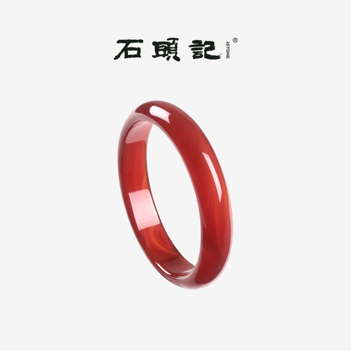 石头记玛瑙手镯民族天然女