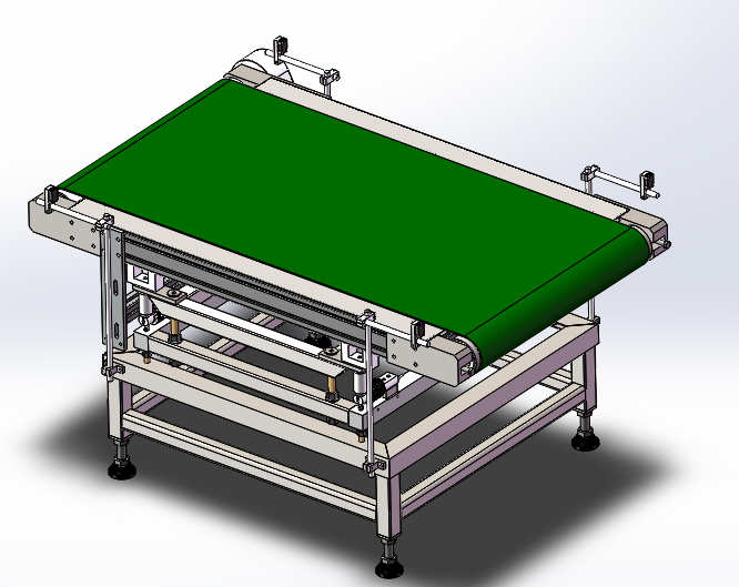 自动检重秤 重量分选机 solidworks 3d模型 非标机械设备图纸