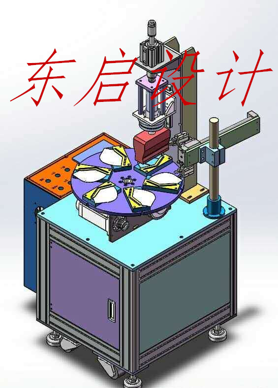 n95旋转封边机kn95旋转压边机3d 工程图图纸n95封边机