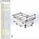 44套AGV小车模型图纸打包agv智能搬运小车solidworks图纸