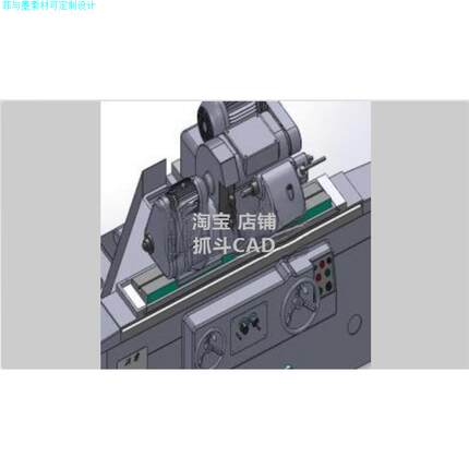 万能外圆磨床 图纸3D模型CAD设备sw设计方案说明机械专业非5060