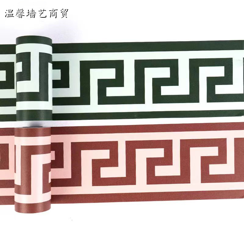 pvc自粘饭店腰线厨房瓷砖墙贴