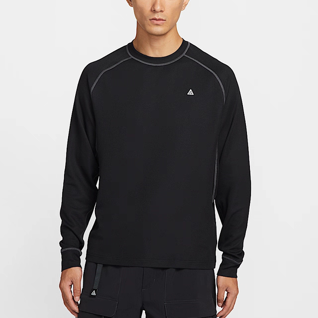 Nike ACG ADV户外速干防晒华夫格复古运动休闲长袖T恤 HV0586-010