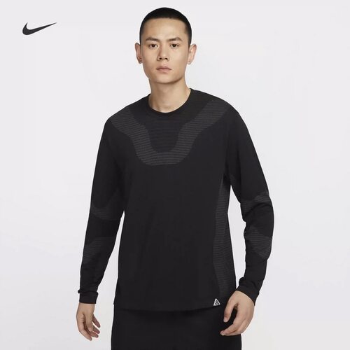Nike ACG Dri-FitADV耐克男士羊毛混纺圆领宽松长袖T恤FV8907-010