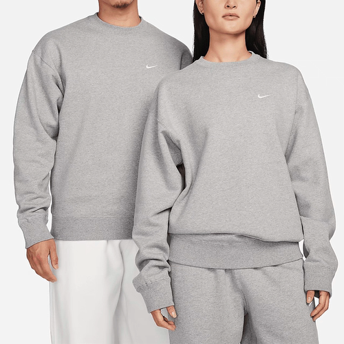 Nike/耐克 Lab 男子刺绣LOGO宽松版厚实抓绒卫衣 DX1362-063