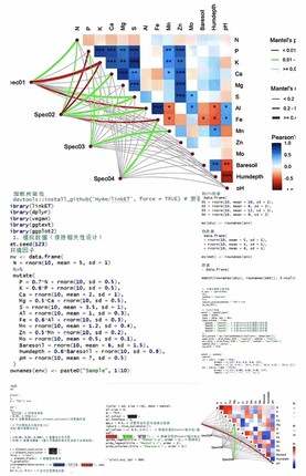 个人】r语言绘图医学数据分析混合线性随机效应统计微生物生存SPS