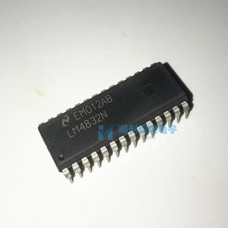 直拍 LM4832N DIP 全新原装进口正品 双列插脚 集成电路