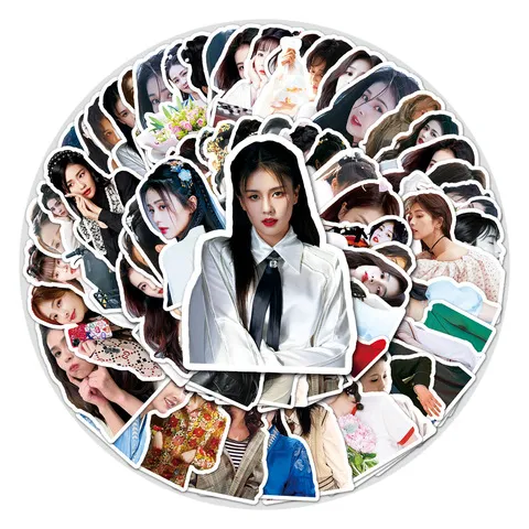 创意潮流旅行箱贴纸行李箱50笔记本电脑装饰涂鸦鹿防水张白