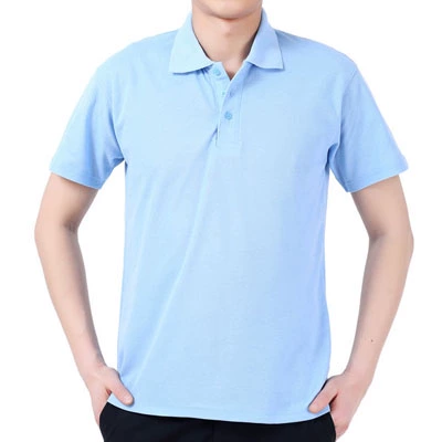 Летняя футболка polo для работы подходит для мужчин и женщин, короткий рукав, делается под заказ