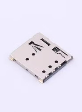 MUP-C7801-2 SIM卡连接器 自弹式 NanoSIM卡 卡座 SMD