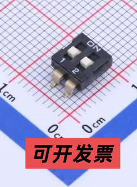 KF1027B-02P-G00-ON-01B 拨码开关 SMD-4P,6x6.2mm 拨码开关