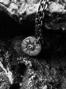 太阳鸟日系项链吊坠挂件纯银