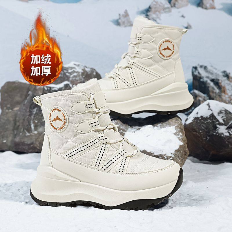 软底气垫鞋子男秋季潮流百搭高帮休闲鞋内增高舒适板鞋男加绒冬季