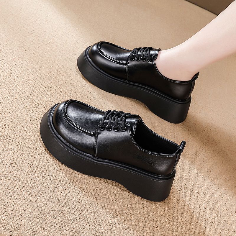 肯工作鞋女士上班皮鞋黑色防滑软底厨师厨房专用女鞋防水防油