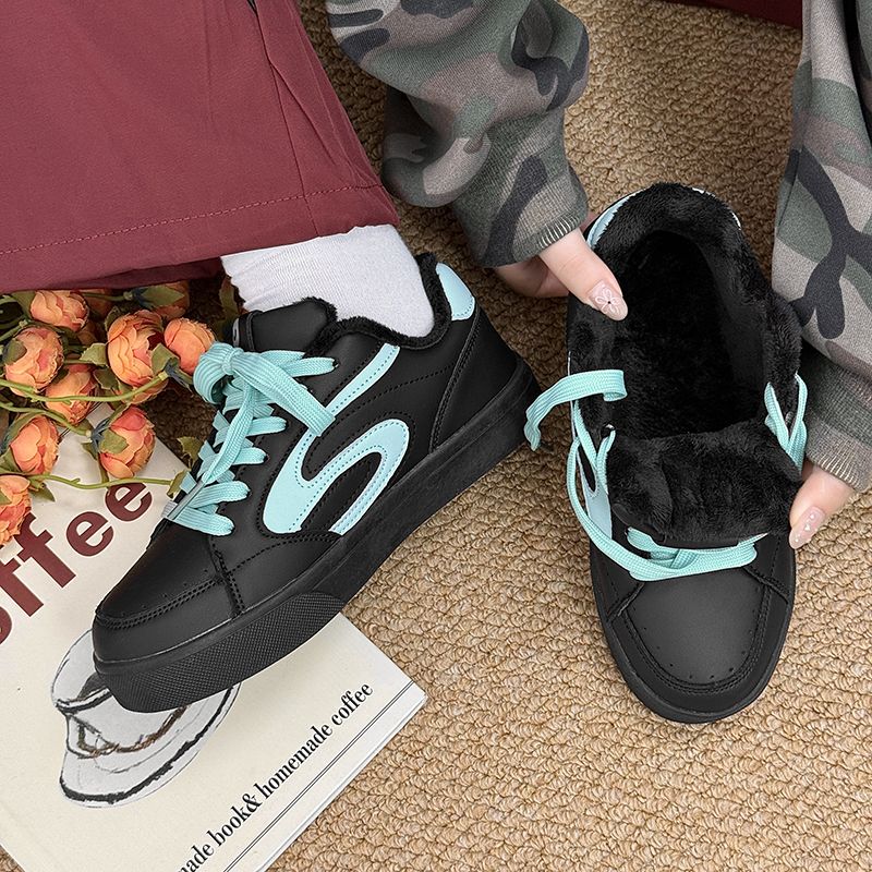 白敬亭同款脏脏流浪鞋男女小众黑色复古赛车德训鞋情侣厚底阿甘鞋