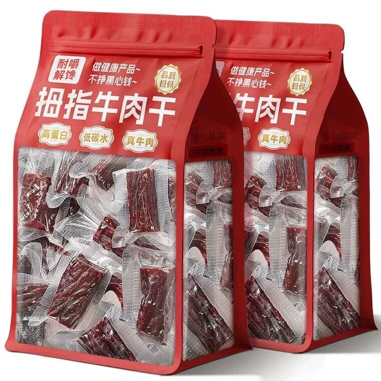 营养内蒙古牛肉干拇指牛肉
