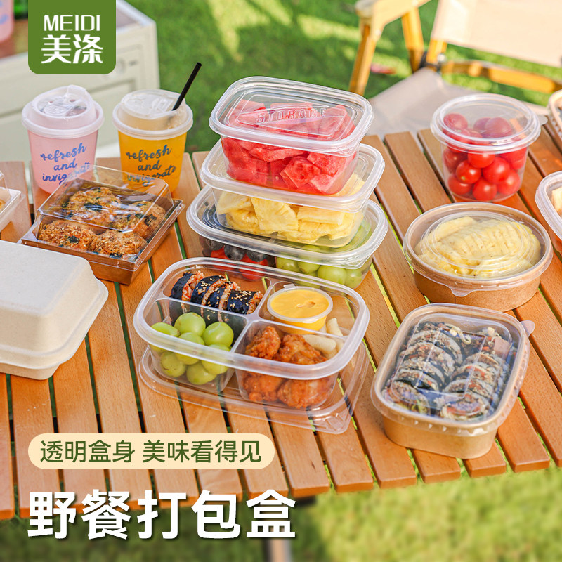 食品级PP5塑料一次性餐盒图片