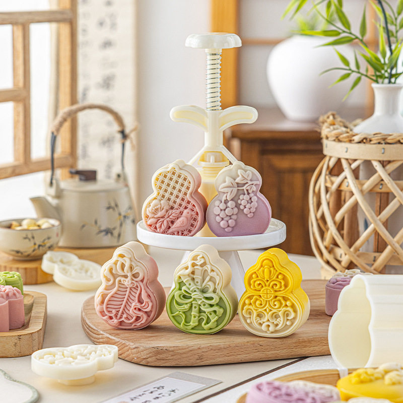 2026新款广式手压月饼模具75g
