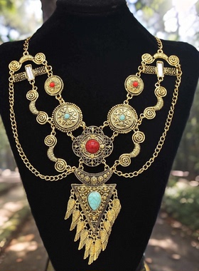 复古异域风项链合金波西米亚