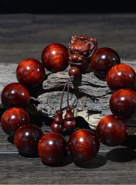 非洲小叶紫檀佛珠手串20M