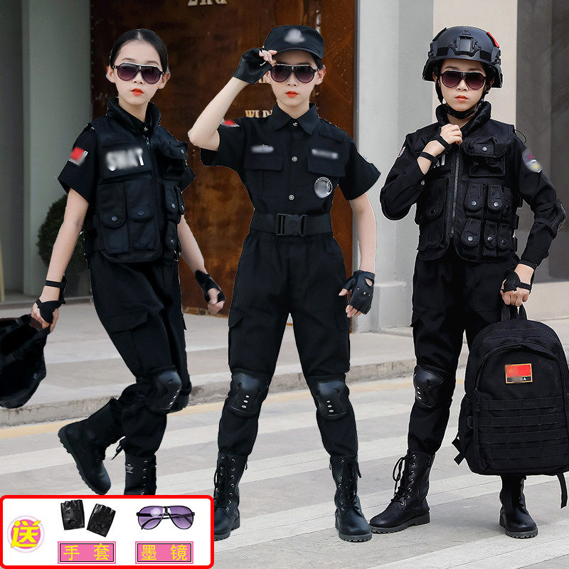 警服警官服幼儿园角色扮演特种兵特警服警察服表演服男女童,女装/女士精品,民族服装/舞台装,淘宝优惠券,粉丝福利购,淘宝优惠卷