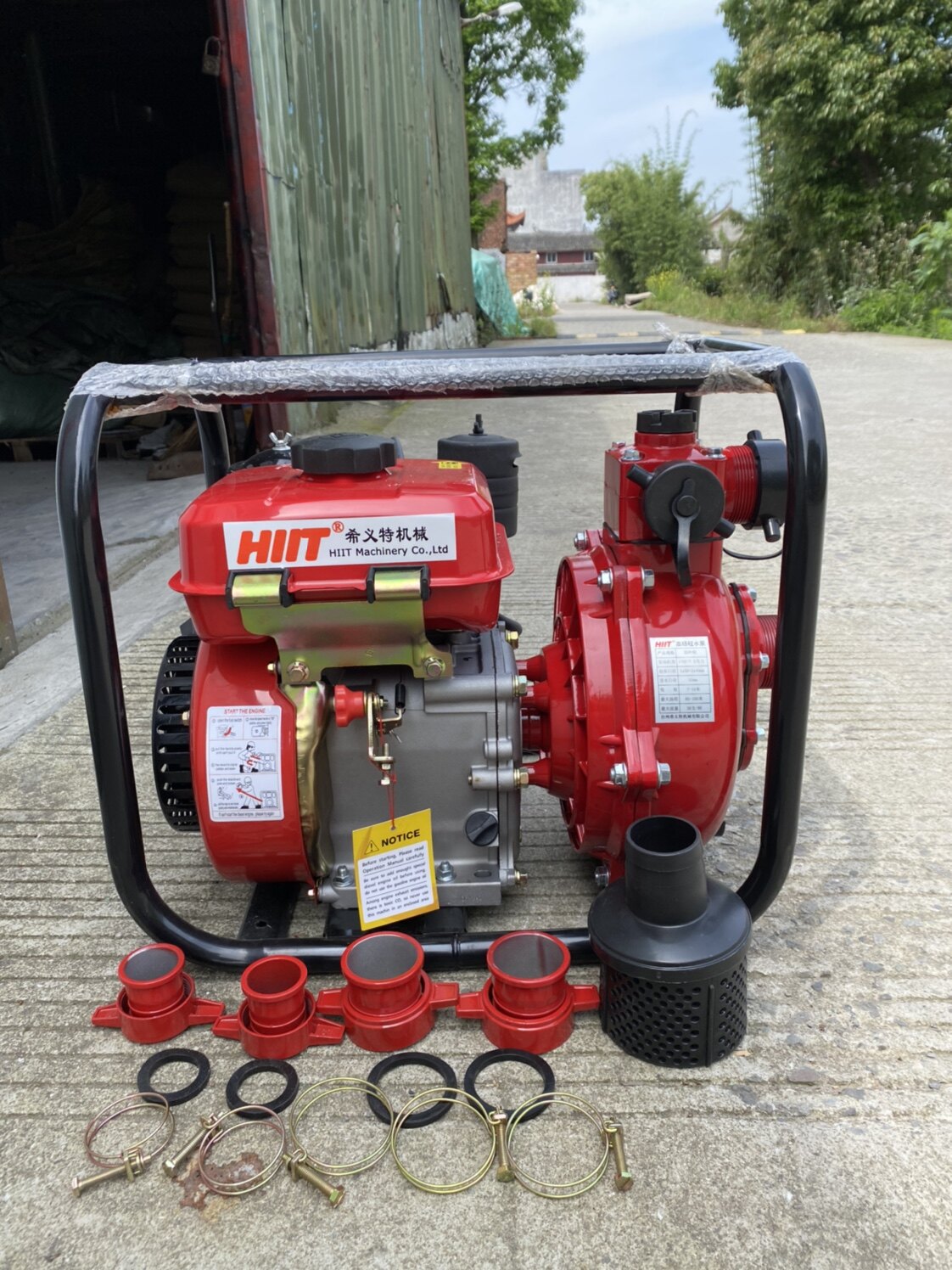 柴油机水泵高压泵 高扬程100米抽水机1寸1.5寸2寸浇灌喷灌滴灌泵