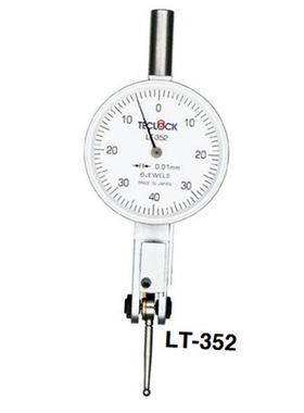 日本得乐TECLOCK杠杆百分表LT-352/厂家特价处理/指针式杠杆表
