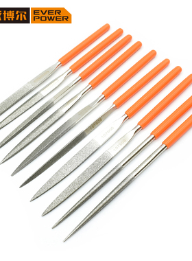 艾威博尔EVER POWER 10件套金刚石整形锉 小锉刀 5X180MM 157905