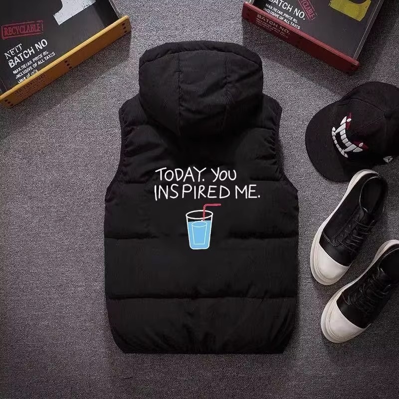 休闲棉马甲男生加厚马夹