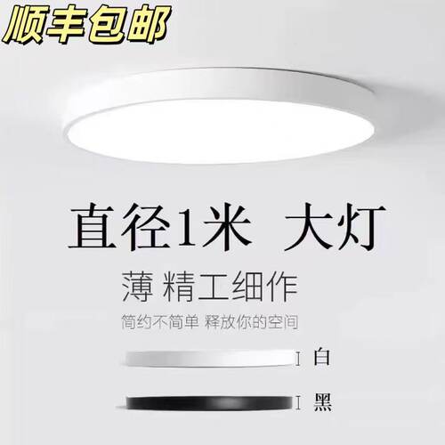 1米大尺寸灯具大吸顶灯全光谱灯