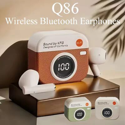 Q86 Tws Wireless Earphones Noise Reduction Sports Music with