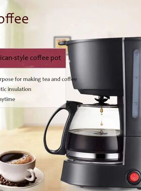 220V Electric Coffee Pot Drip Coffee Maker Home Use Coffee M