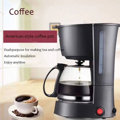 220V Electric Coffee Pot Drip Coffee Maker Home Use Coffee M