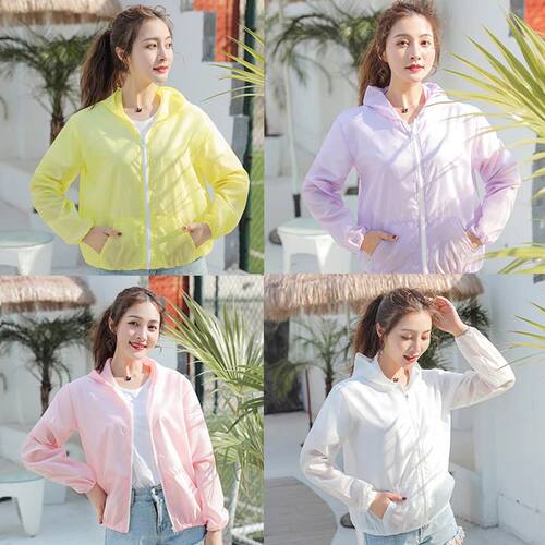 Women's Summer Sun Protection Coat Anti-UV Quick Dry Jacket