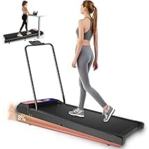 Portable UnderDesk Walking Pad readmill with Incline Adjustm