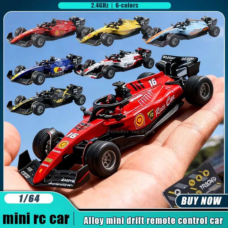 1:64 RC Car Mini Alloy High-speed Remote Control Cars with A