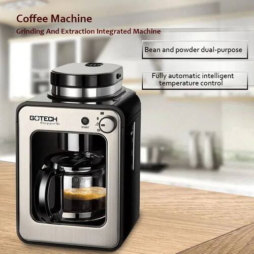 220V Drip Coffee Maker Grinding and Brewing Integrated Coffe