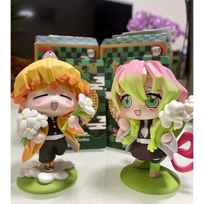 HOT!Demon Slayer Tanjiro Kamado Nezuko anime cartoon figure