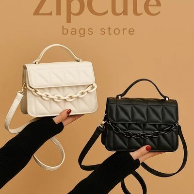 Simple design retro portable small square bag women's bag ve