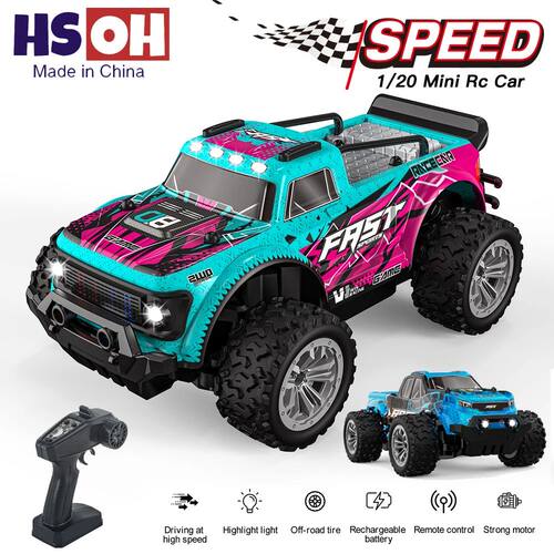 1:20 KF24/KF23 2.4G RC Car with LED Light, 2WD Off-road Remo