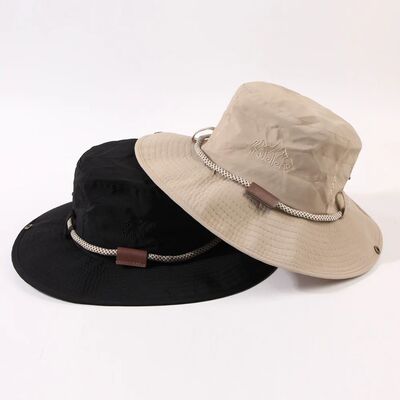 Summer Bucket Hat Men Women Sunscreen Fishing Hat Outdoor Br