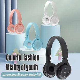Stereo Y08 Headset 5.3 Bluetooth Headset Folding Wireless Sp